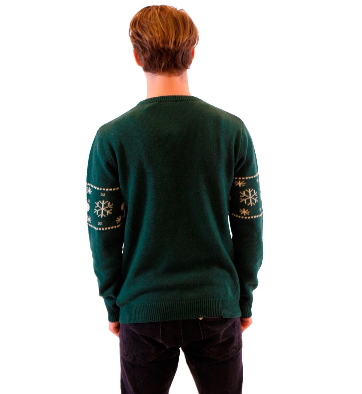 Fragile Leg Lamp Light Up Ugly Christmas Xmas Sweater-tvso