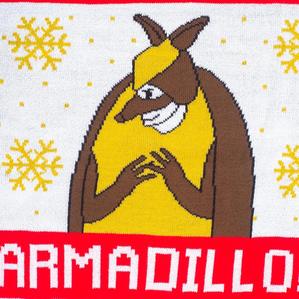 Friends TV 1990s TV Series Holiday Armadillo Adult Unisex Ugly Christmas Sweater - TVStoreOnline