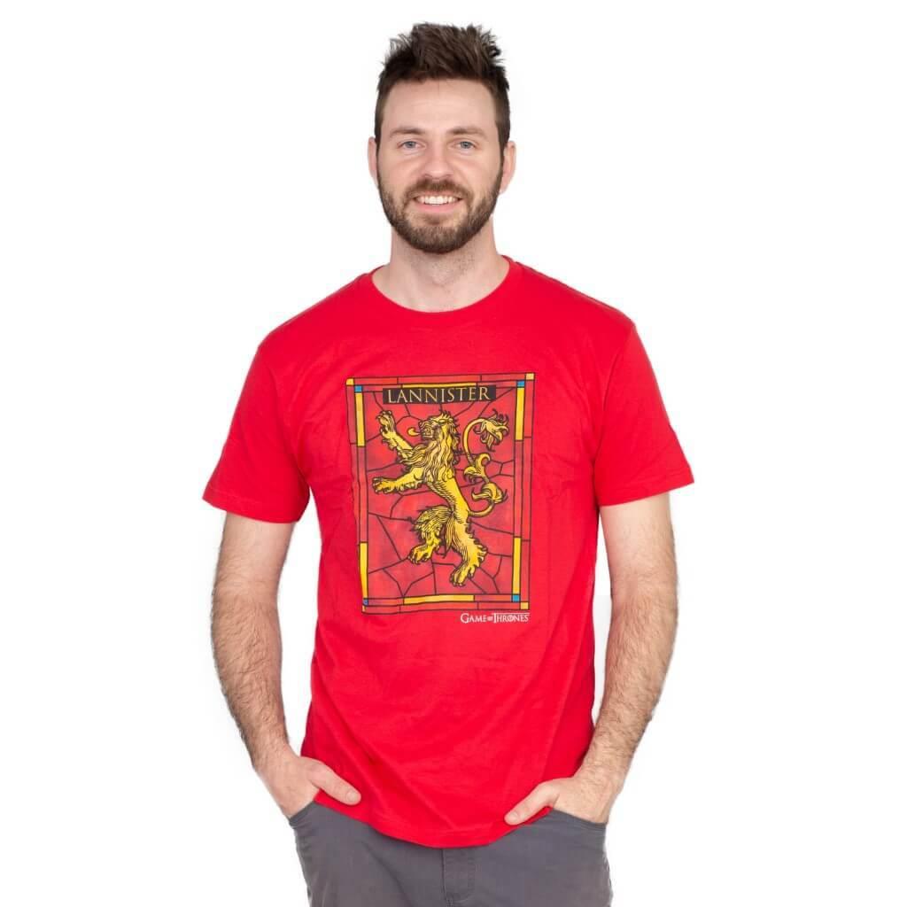 Game of Thrones House Lannister Logo T-Shirt-tvso