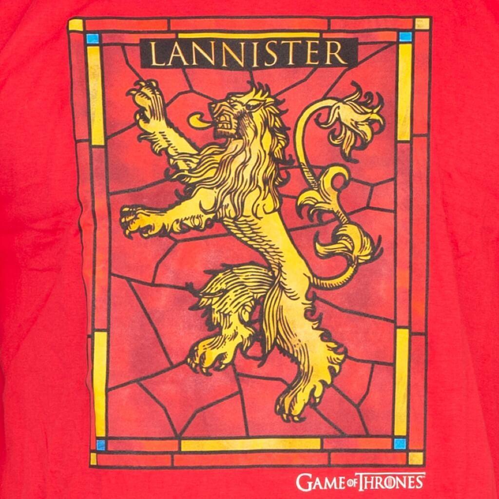 Game of Thrones House Lannister Logo T-Shirt-tvso