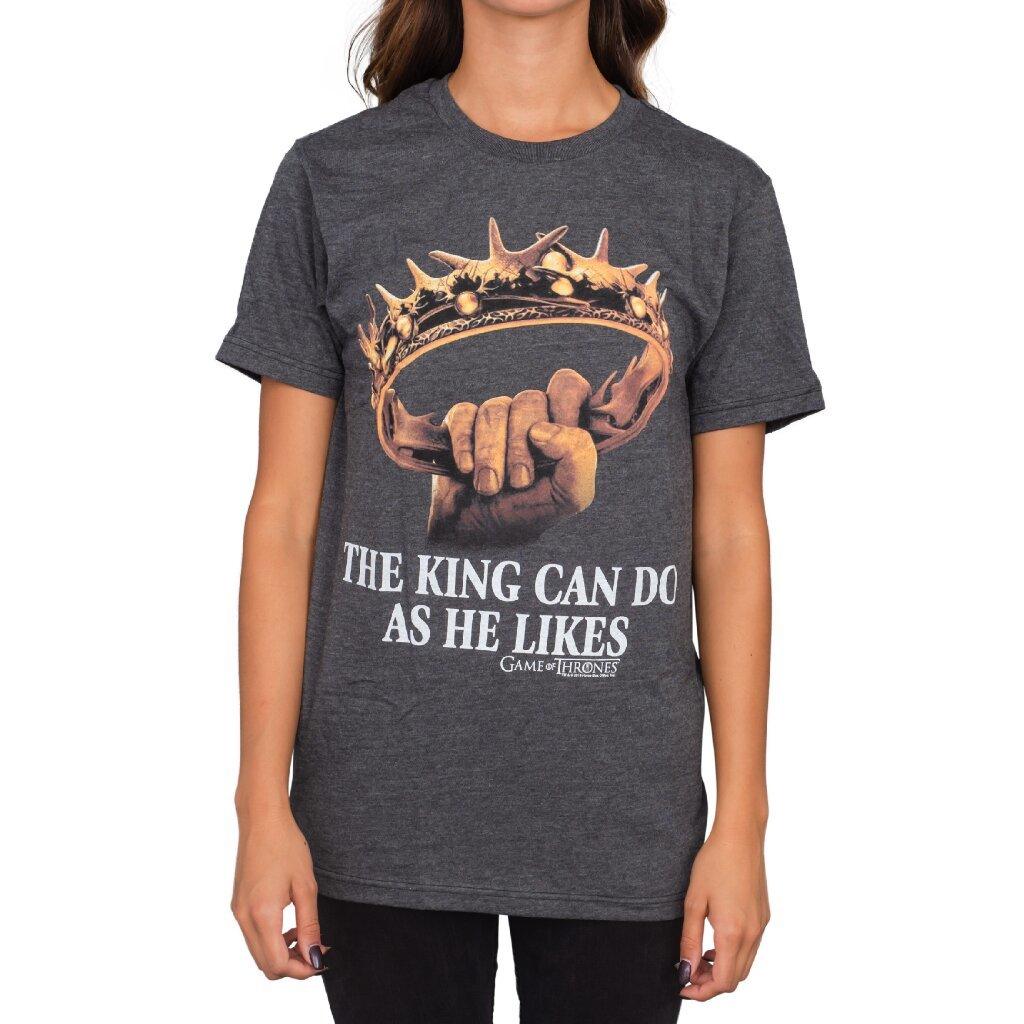 Game of Thrones King Do As He Likes T-Shirt-tvso