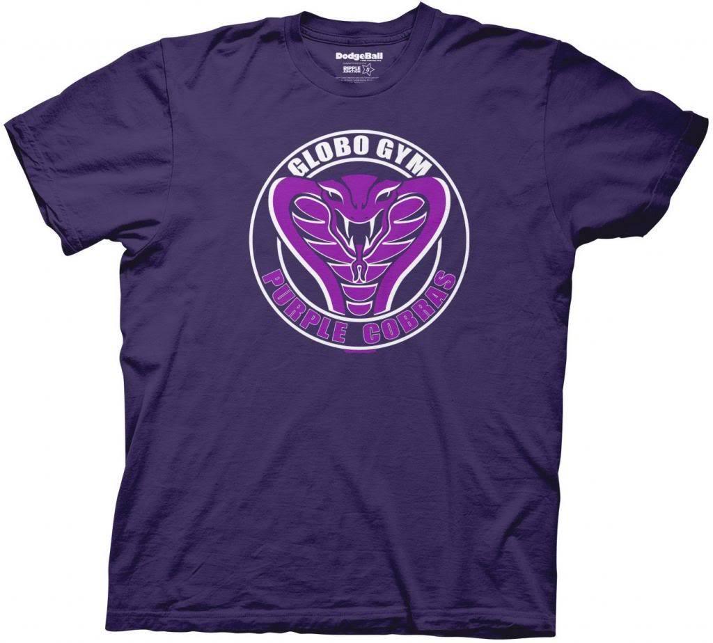 Globo Gym Purple Cobras Costume Performance Shirt-tvso