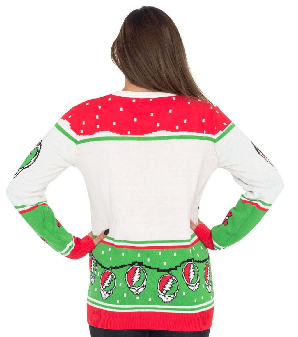 Grateful Dead Bears and Ornaments Christmas Sweater - TVStoreOnline