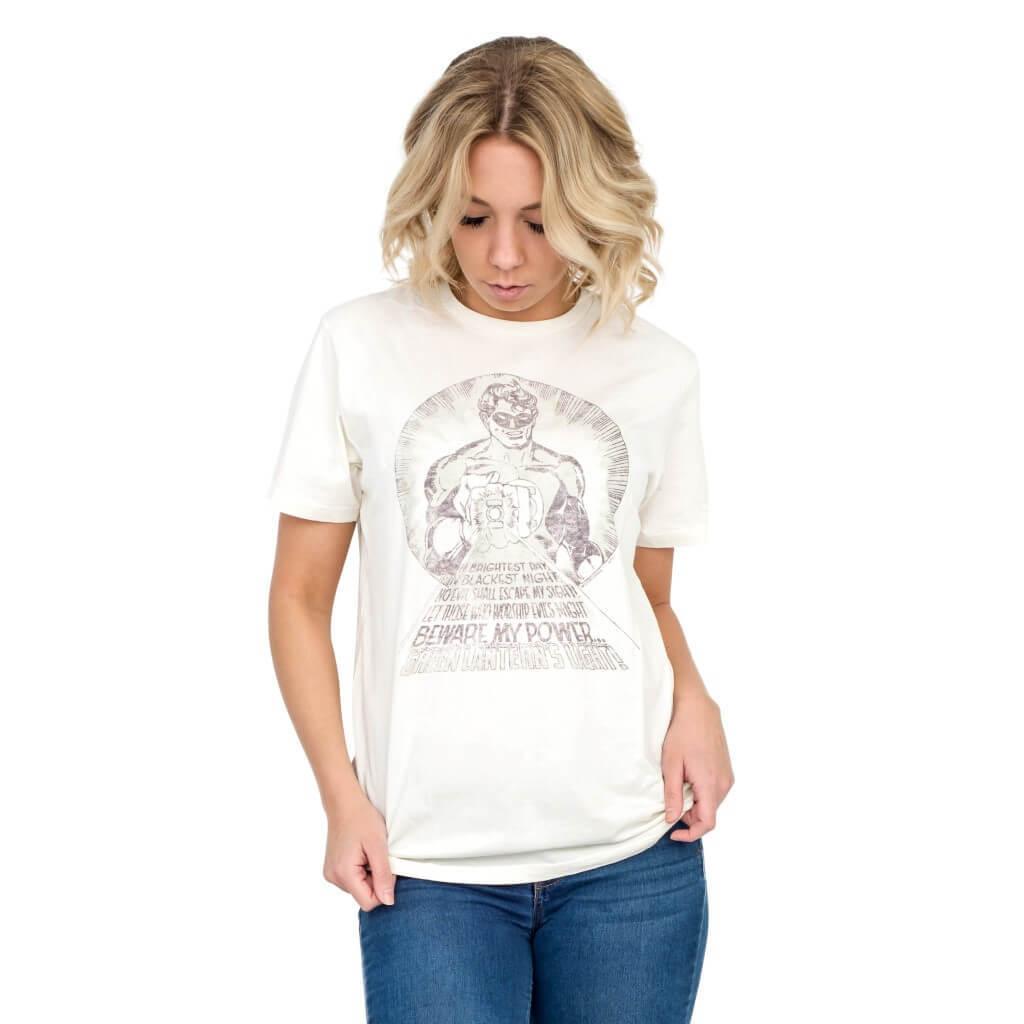 Green Lantern Beware My Power Oath Sugar T-shirt-tvso