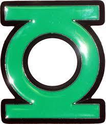 Green Lantern Cut-Out Logo Belt Buckle-tvso