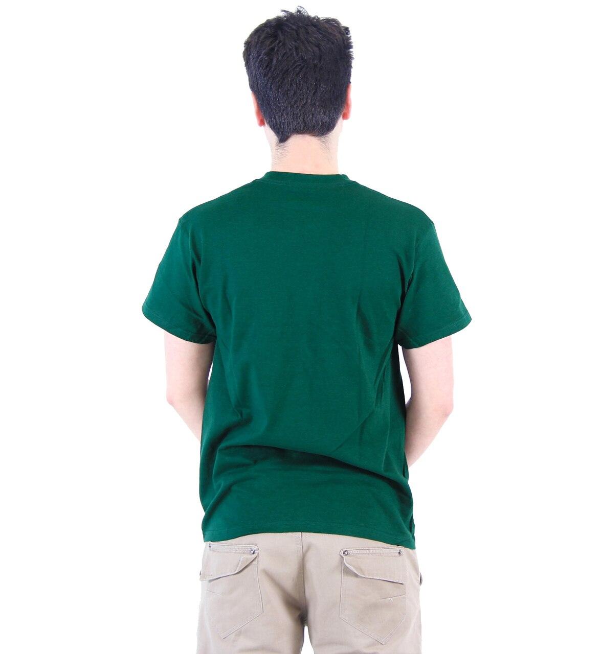 Green Lantern Logo Hunter Green T-shirt-tvso