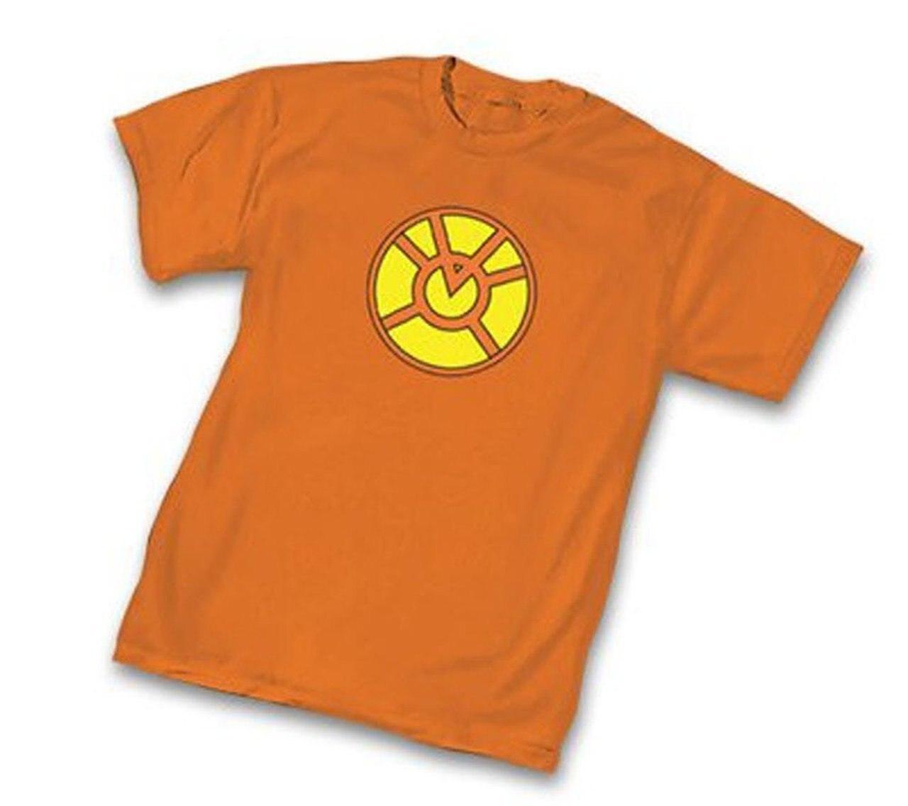 Green Lantern Orange Lantern Corps Symbol T-Shirt-tvso