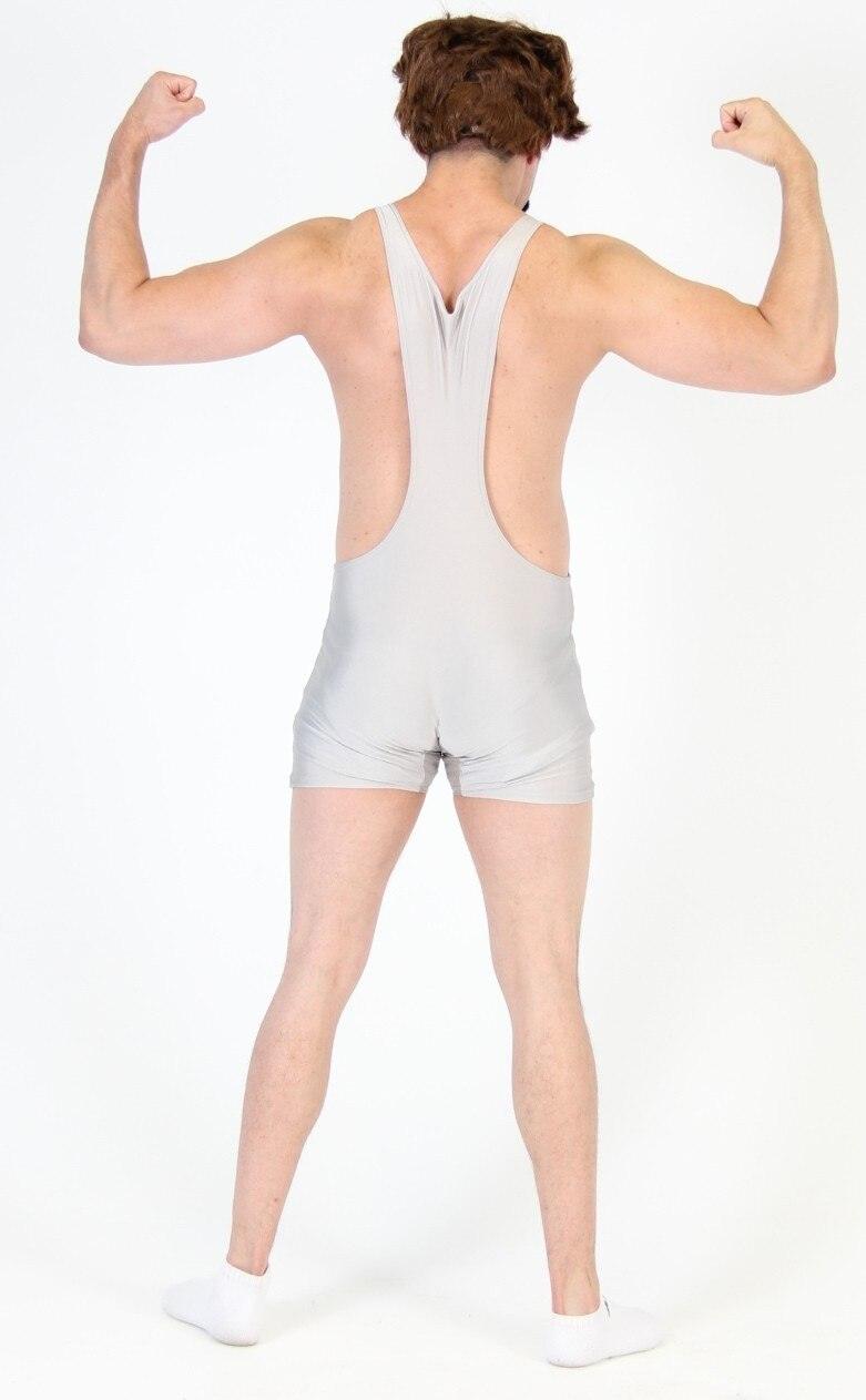 Gym Work Wrestler Uniform Costume Singlet-tvso
