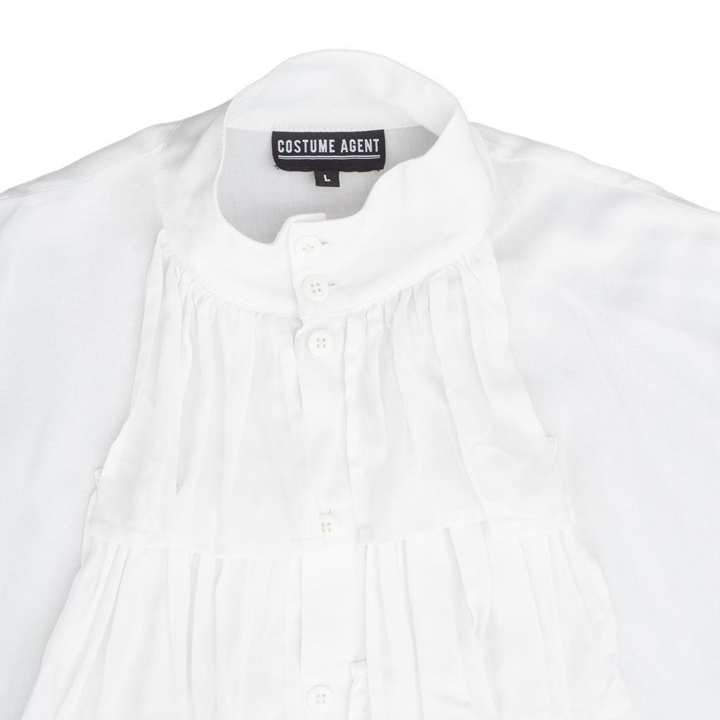 Halloween Costume Jerry Puff White Buttom Up Shirt - TVStoreOnline