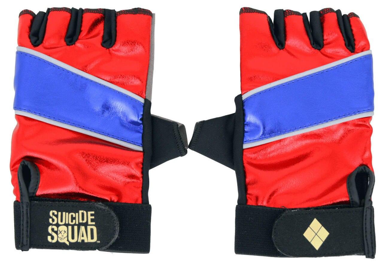 Suicide Squad Harley Quinn Cosplay Accessory Two Glove Set