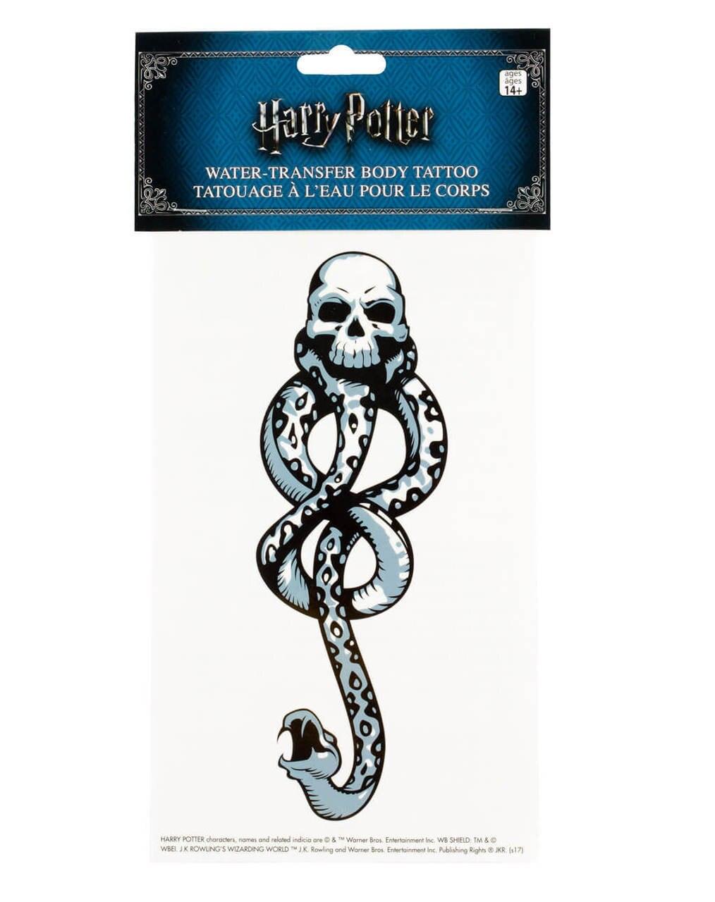 Harry Potter Dark Mark Water Transfer Body Tattoo-tvso