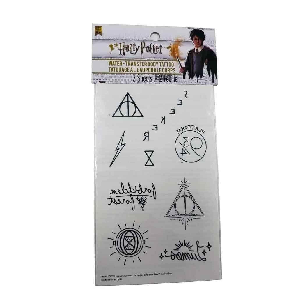 Harry Potter Temporary Transfer Body Tattoos - TVStoreOnline
