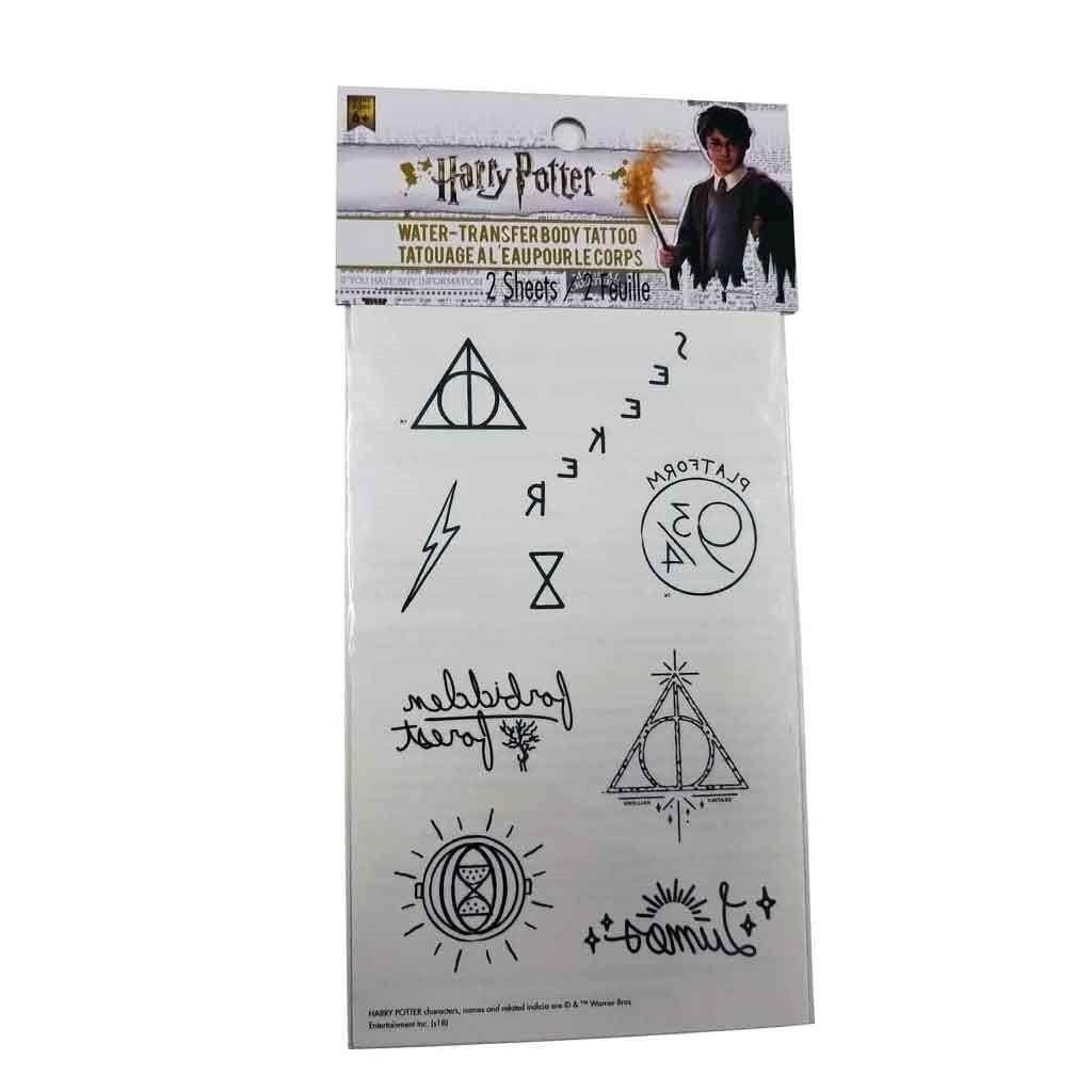 Harry Potter Temporary Transfer Body Tattoos-tvso