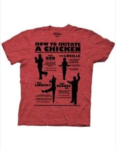 How To Imitate A Chicken Adult Heather Red T-shirt-tvso