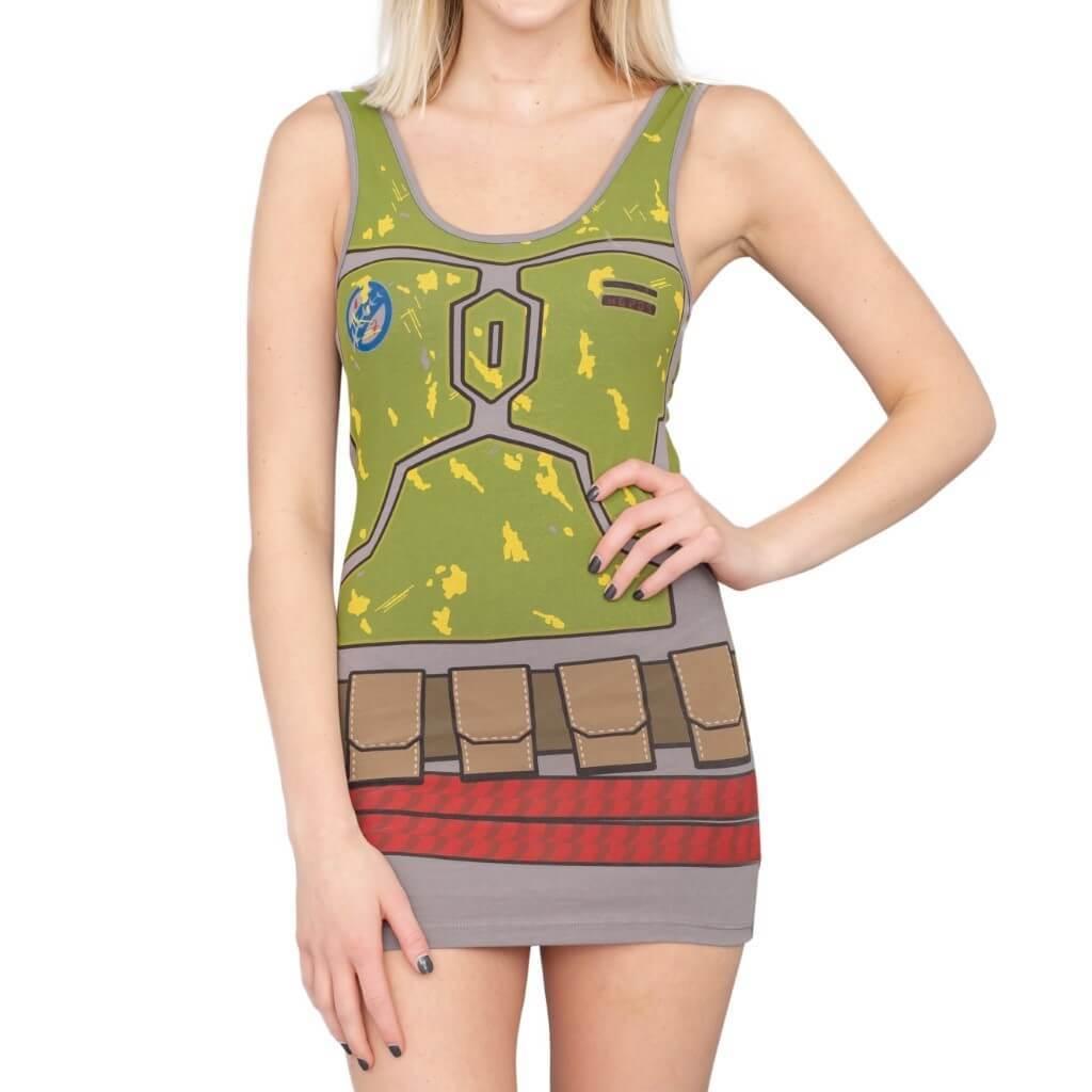 I Am Boba Fett Costume Tank Top Shirt-tvso