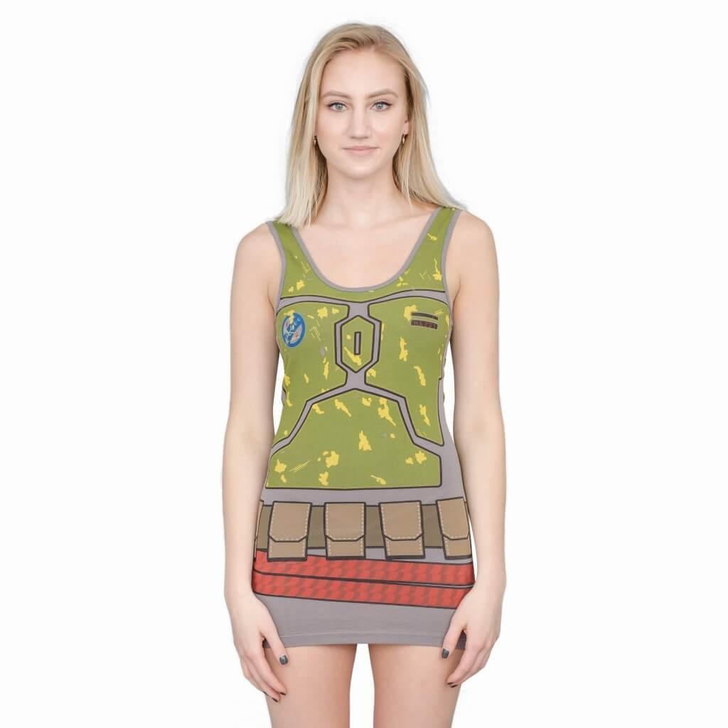 I Am Boba Fett Costume Tank Top Shirt-tvso