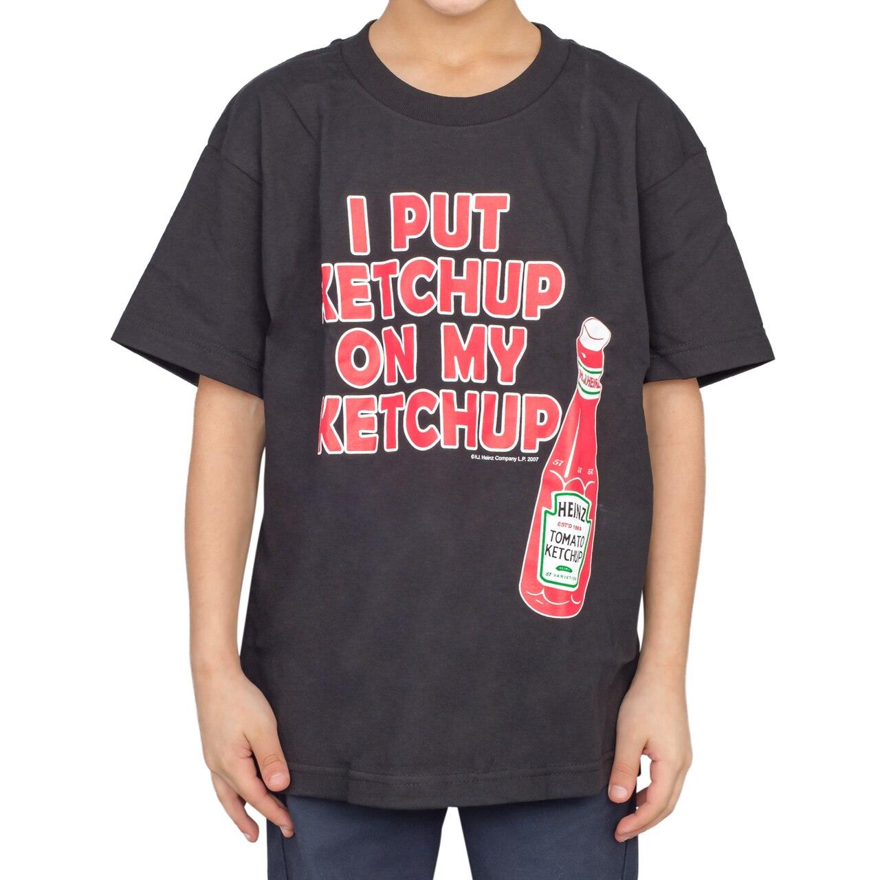I Put Ketchup on My Ketchup Youth T-shirt-tvso