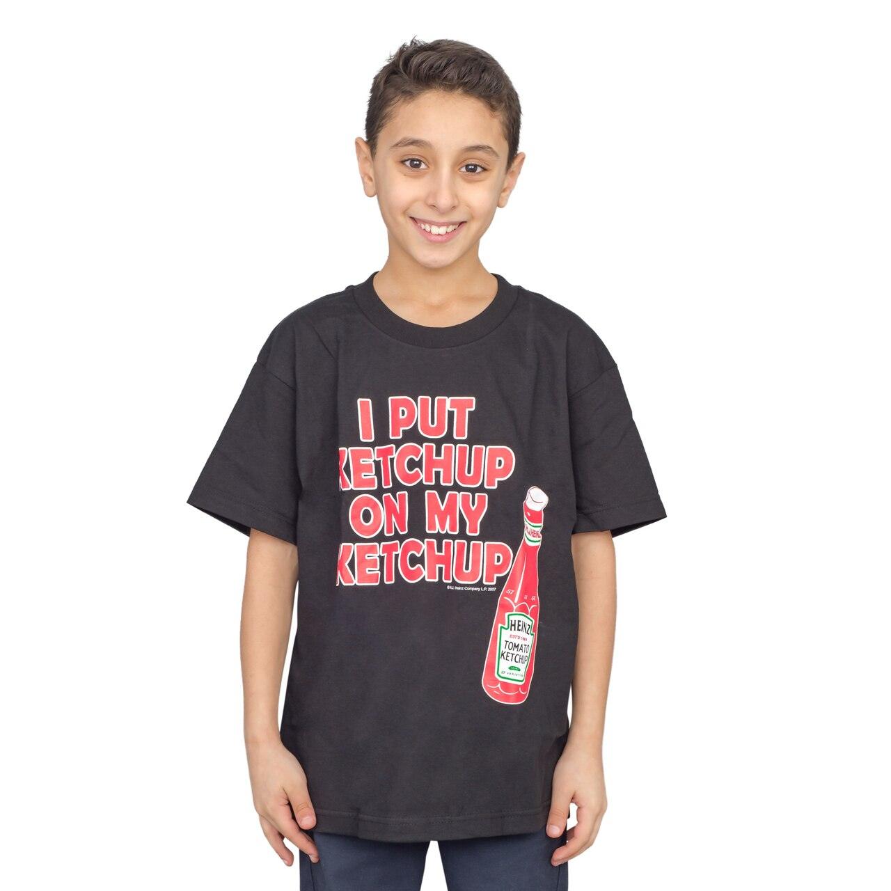 I Put Ketchup on My Ketchup Youth T-shirt-tvso