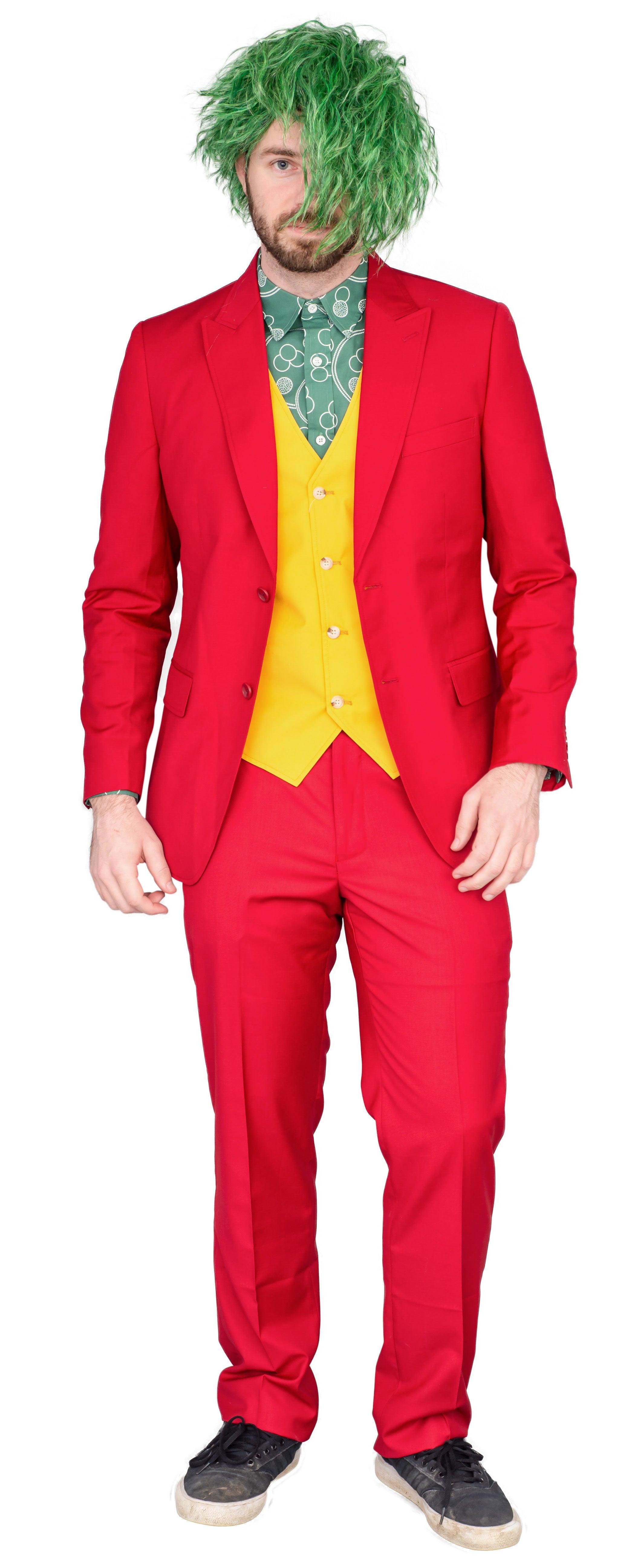 Joker Psycho Clown Costume Set - TVStoreOnline