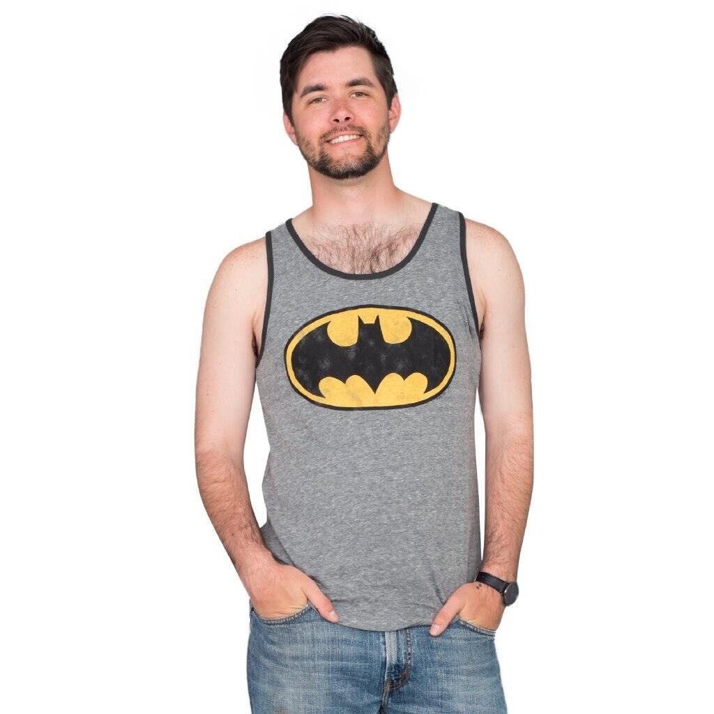 Junk Food DC Comics Batman Logo Tank-tvso