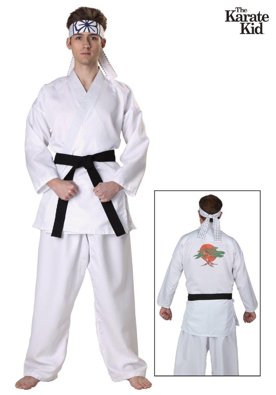Karate Kid Daniel Larusso Uniform Costume-tvso