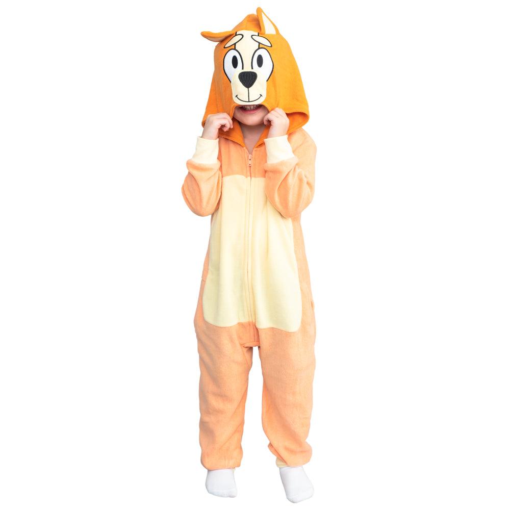 Kids Cartoon Bingo and Bluey Halloween Costume Jumpsuit Cosplay - TVStoreOnline