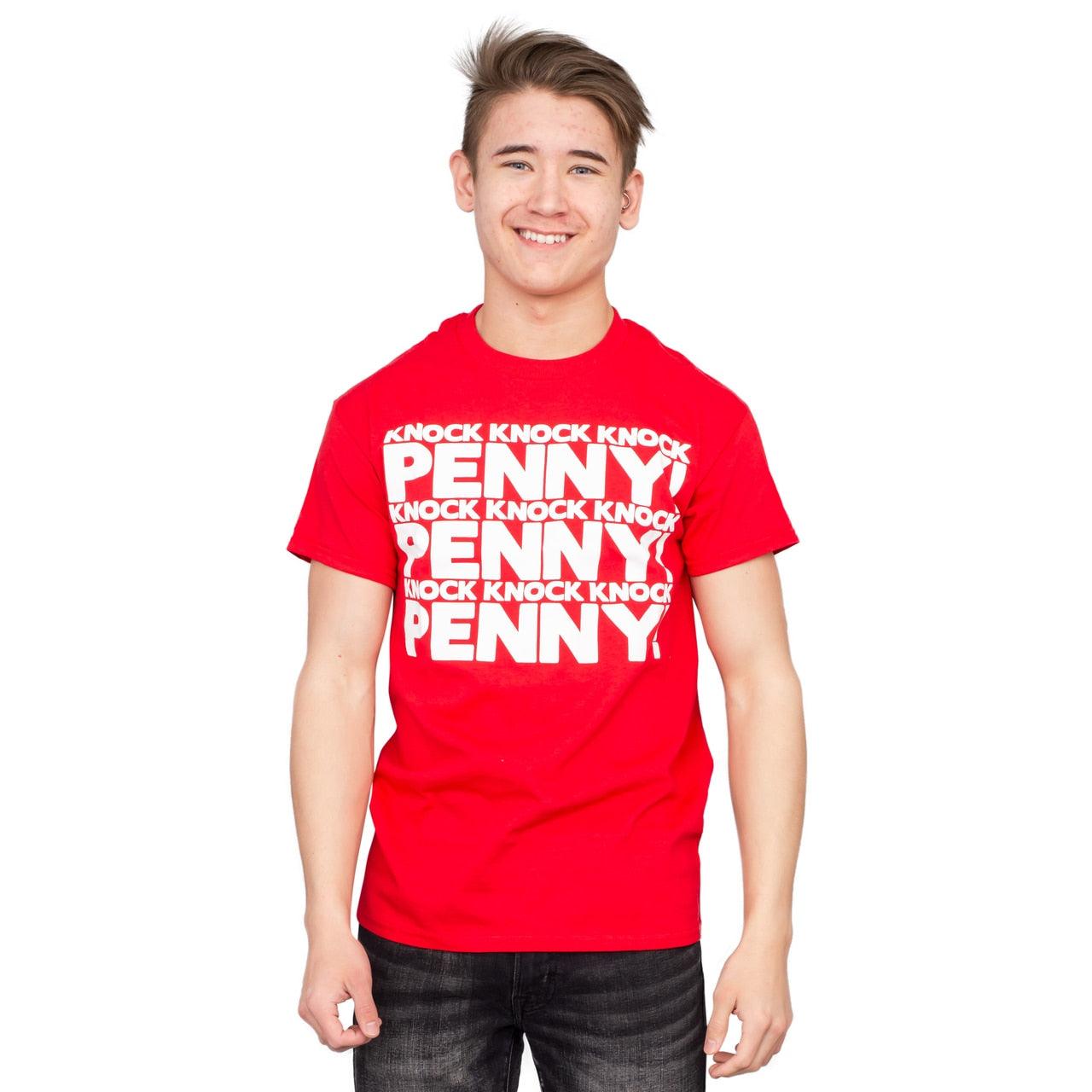 Knock Knock Penny Adult T-shirt-tvso