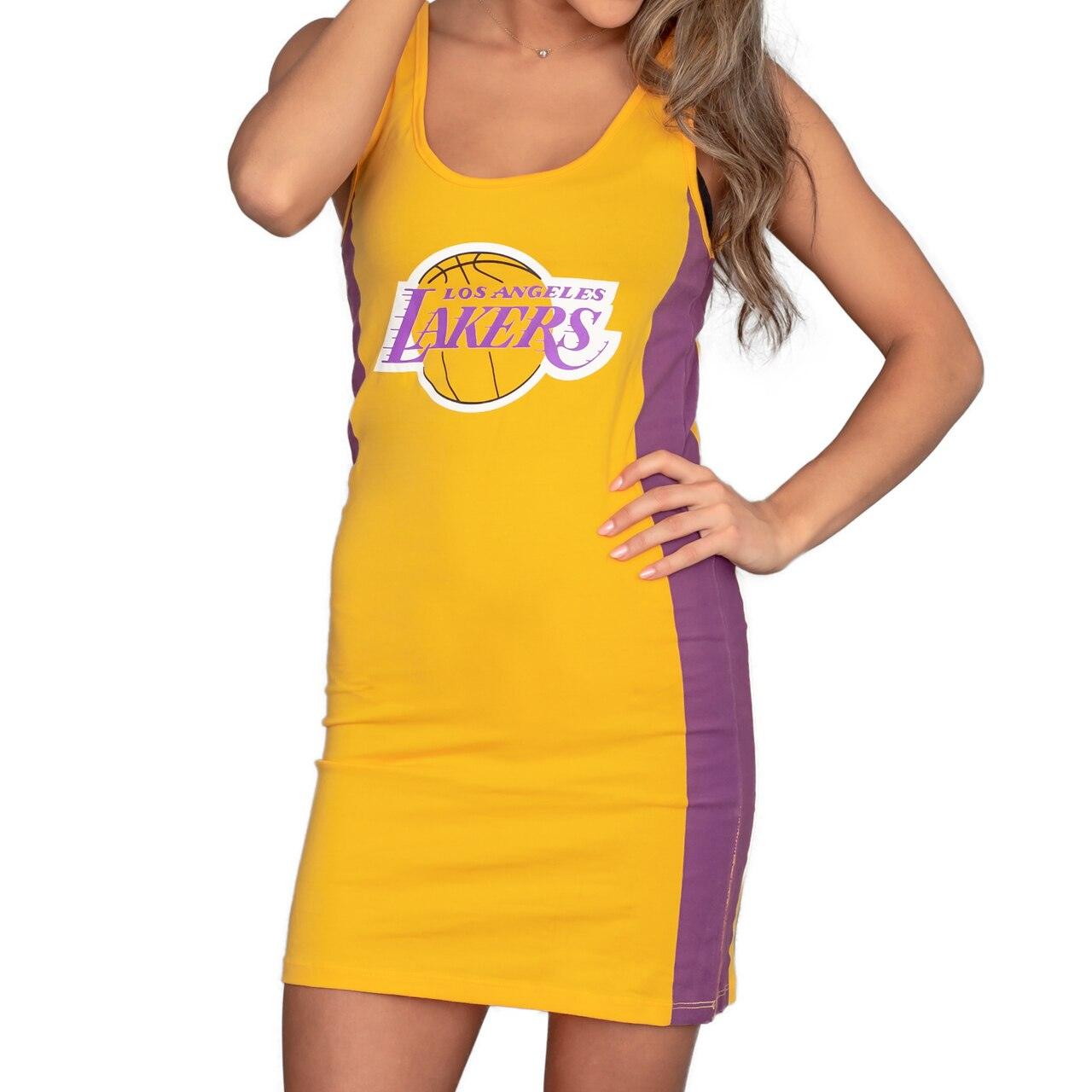 NBA, Dresses, Nba Los Angeles Lakers Bodycon Dress S