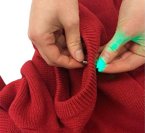 Light-Up LED Ugly Christmas Sweater Ornaments-tvso