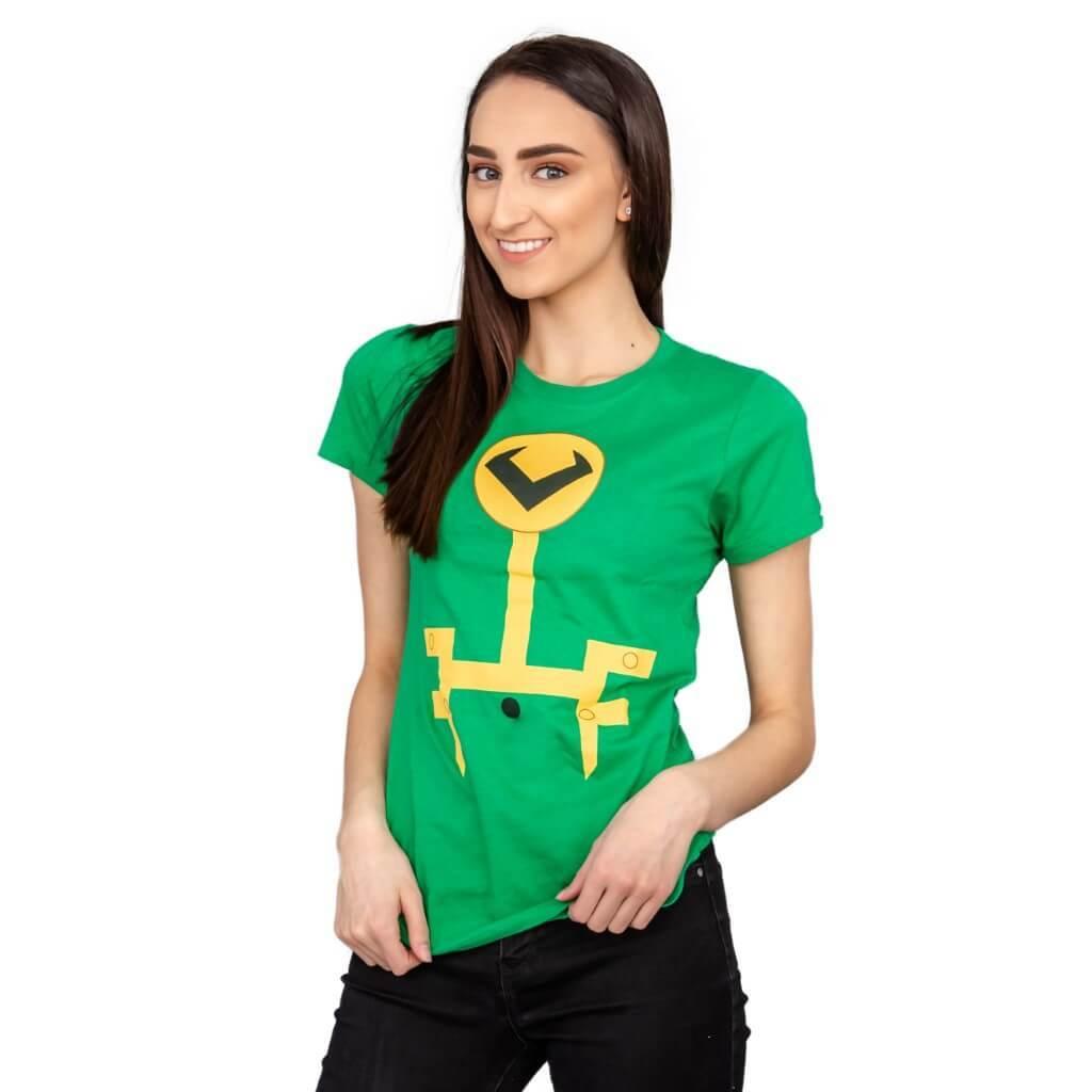 Loki Kawaii Minimal Kid Loki Symbol T-Shirt-tvso