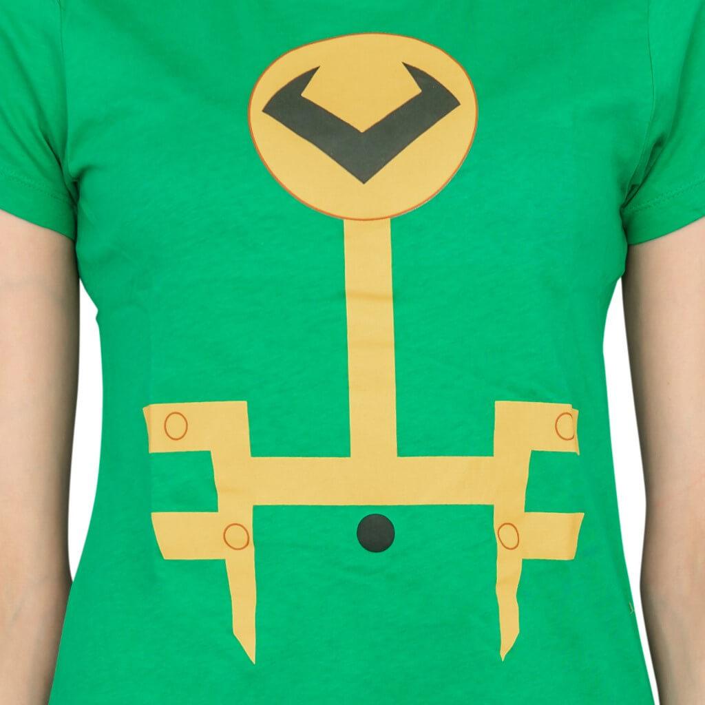 Loki Kawaii Minimal Kid Loki Symbol T-Shirt-tvso