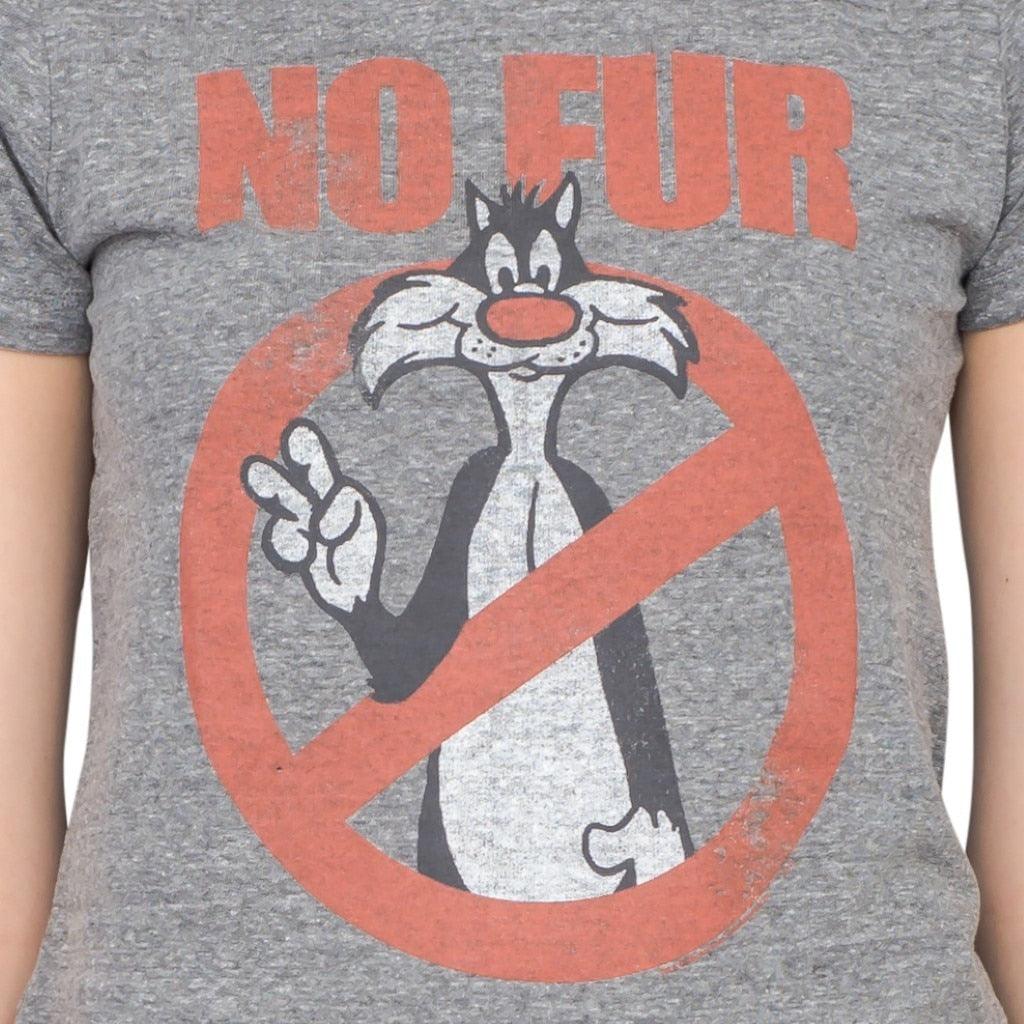 Looney Tunes Sylvester the Cat No Fur T-Shirt-tvso