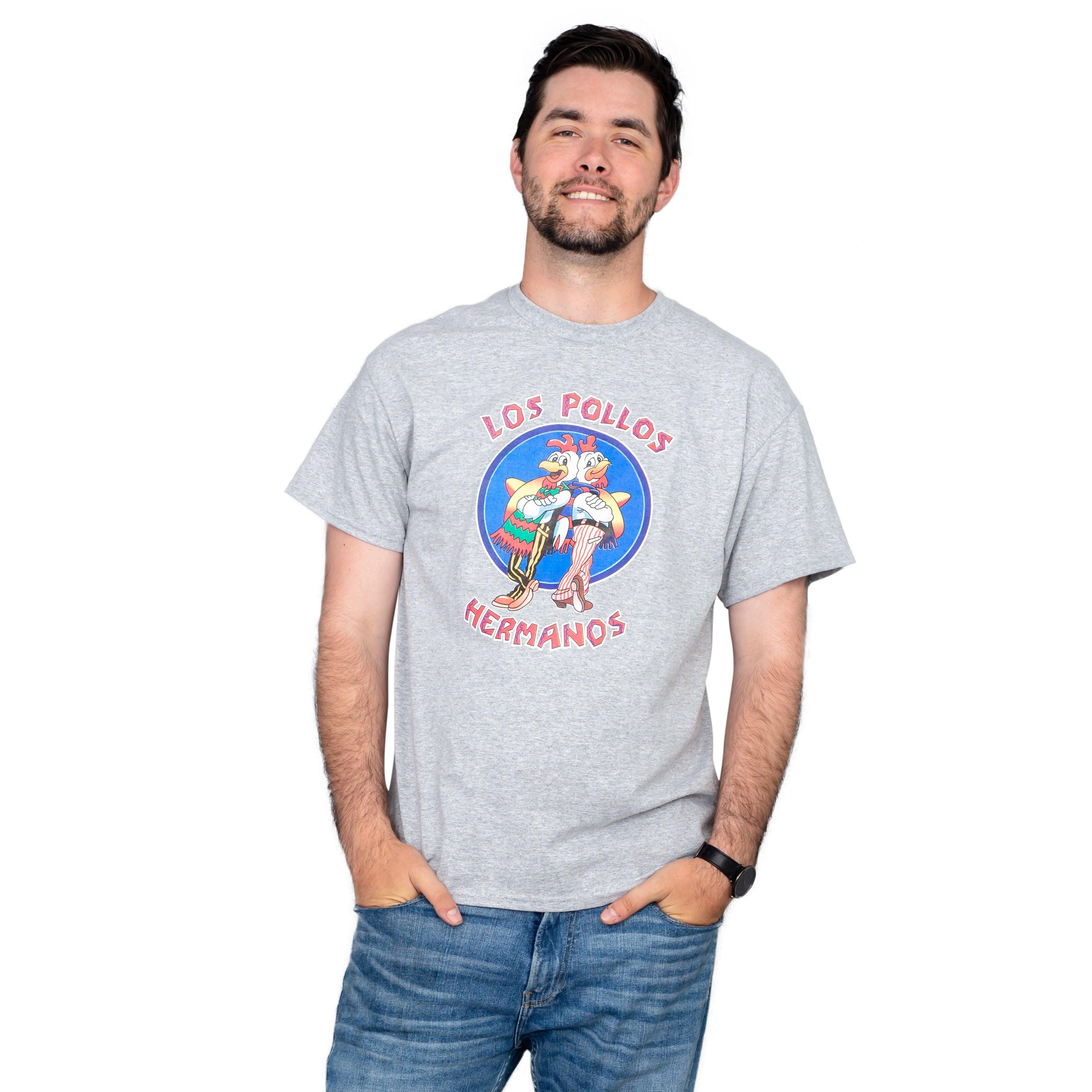 Los Pollos Hermanos Logo Adult T-Shirt-tvso