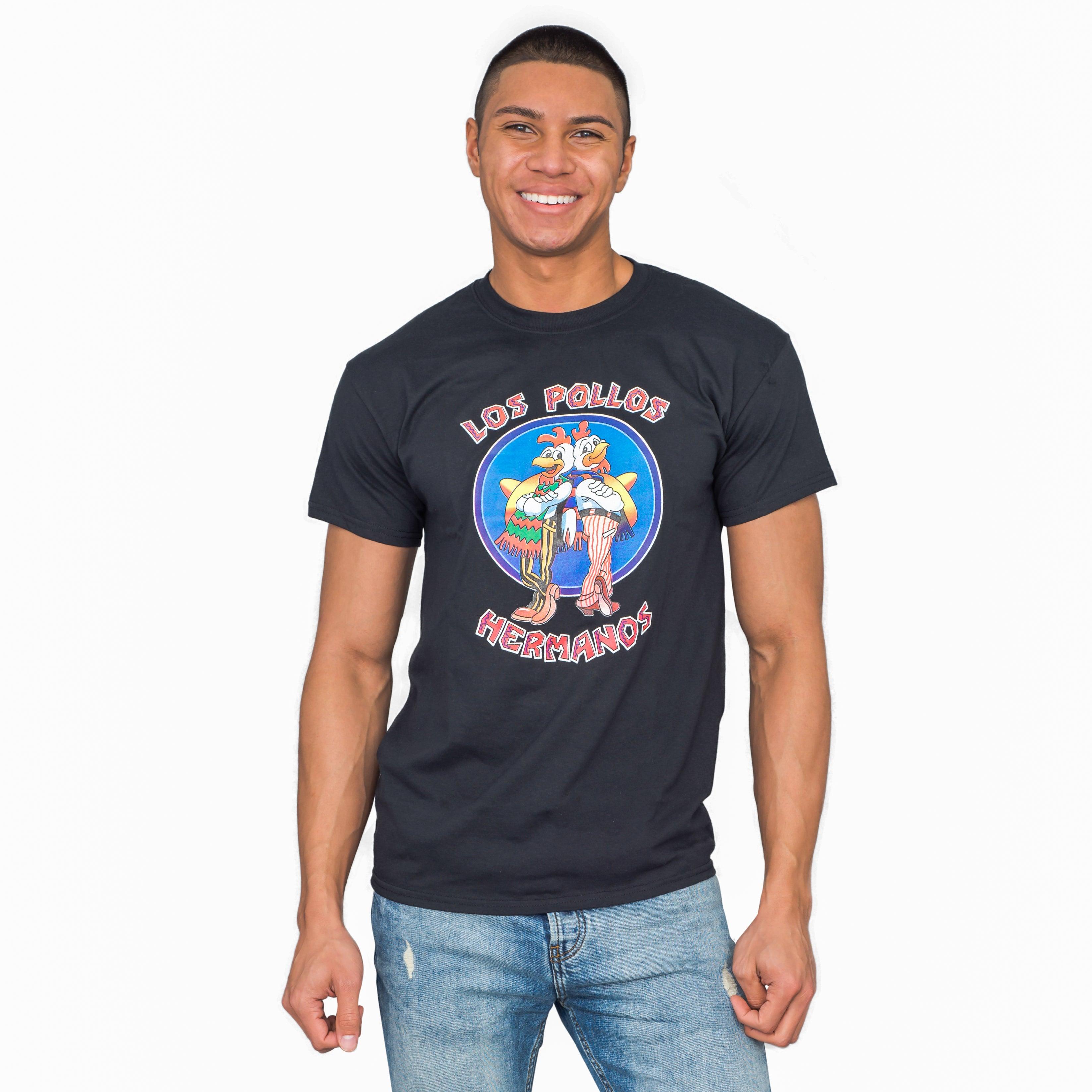 Los Pollos Hermanos Logo Adult T-Shirt-tvso