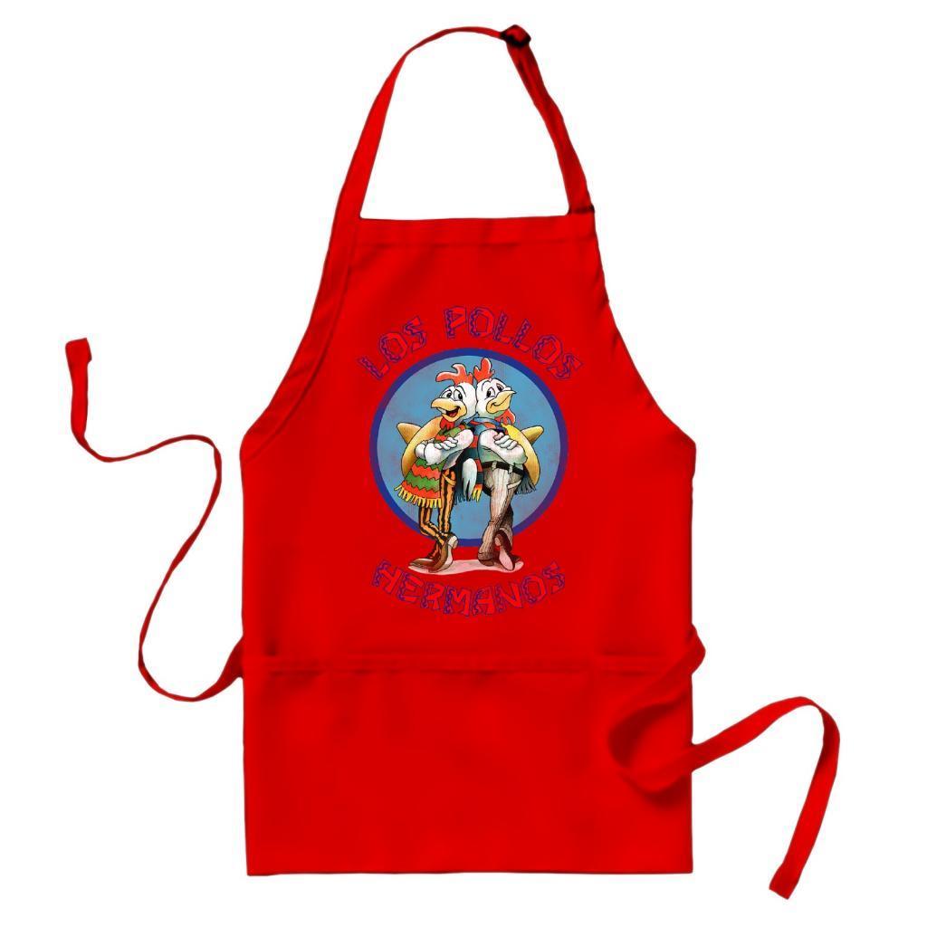 Los Pollos Hermanos Logo Red Apron-tvso