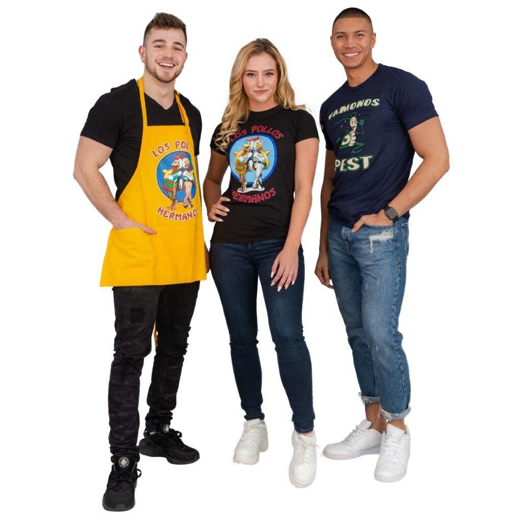 Los Pollos Hermanos Logo Yellow Apron-tvso