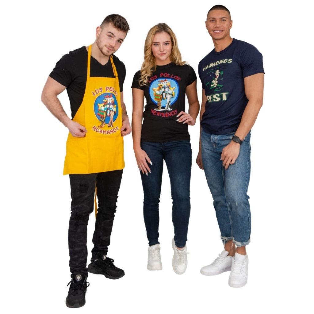 Los Pollos Hermanos Logo Yellow Apron-tvso