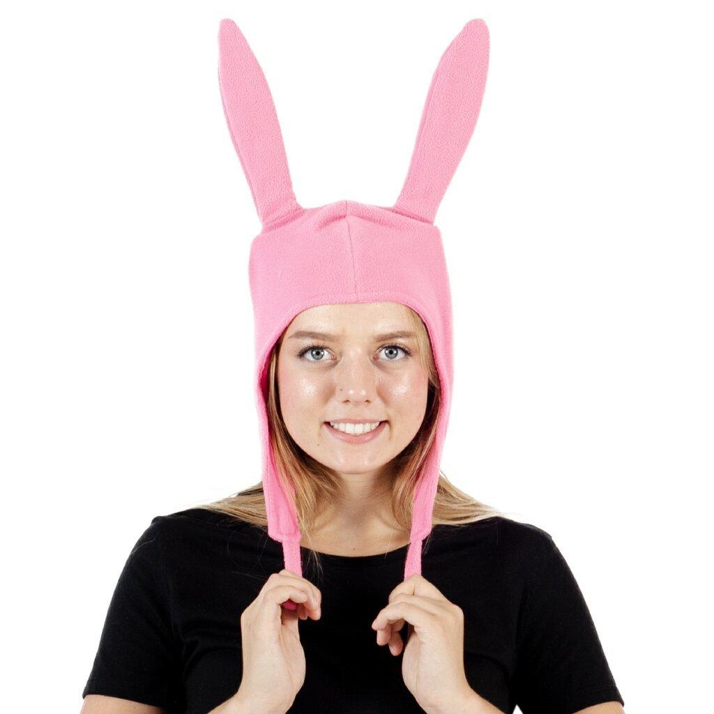 Bob's Burgers Louise's hat  Pink bunny ears hat, Bob's burgers louise hat, Bobs  burgers louise