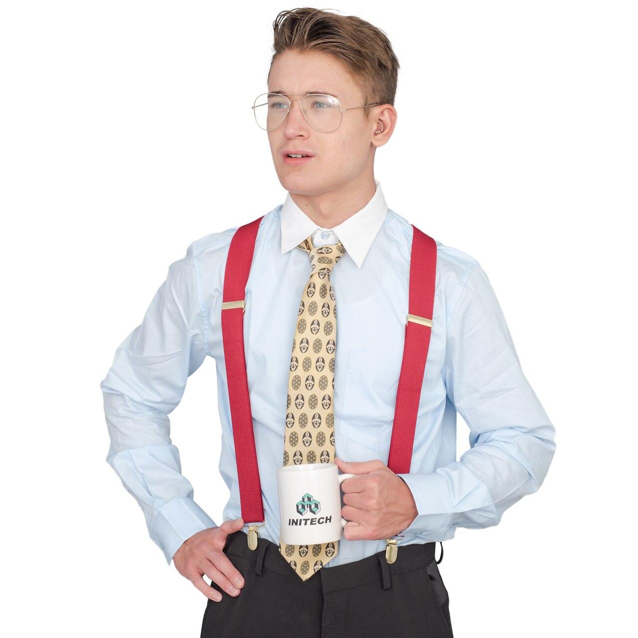 Lumbergh Mmmk Office Boss Shirt Combo Set-tvso
