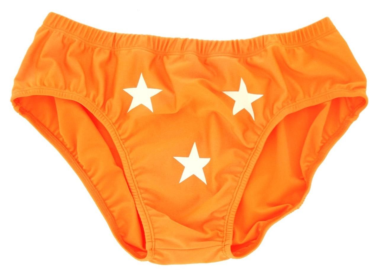 Macho Man 3 Stars Wrestling Briefs-tvso