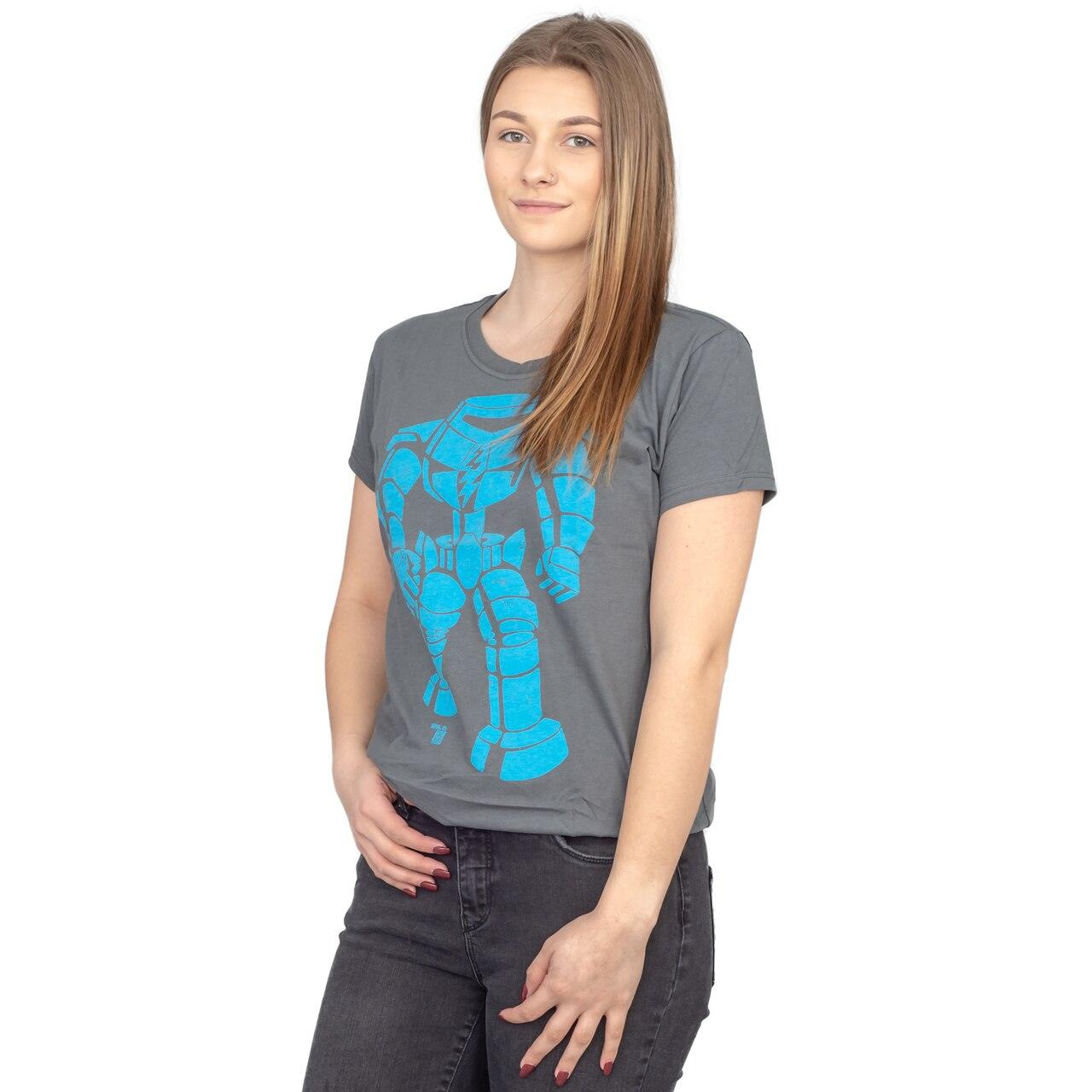 Man-Bot Vintage Graphic Charcoal JUNIORS T-shirt-tvso