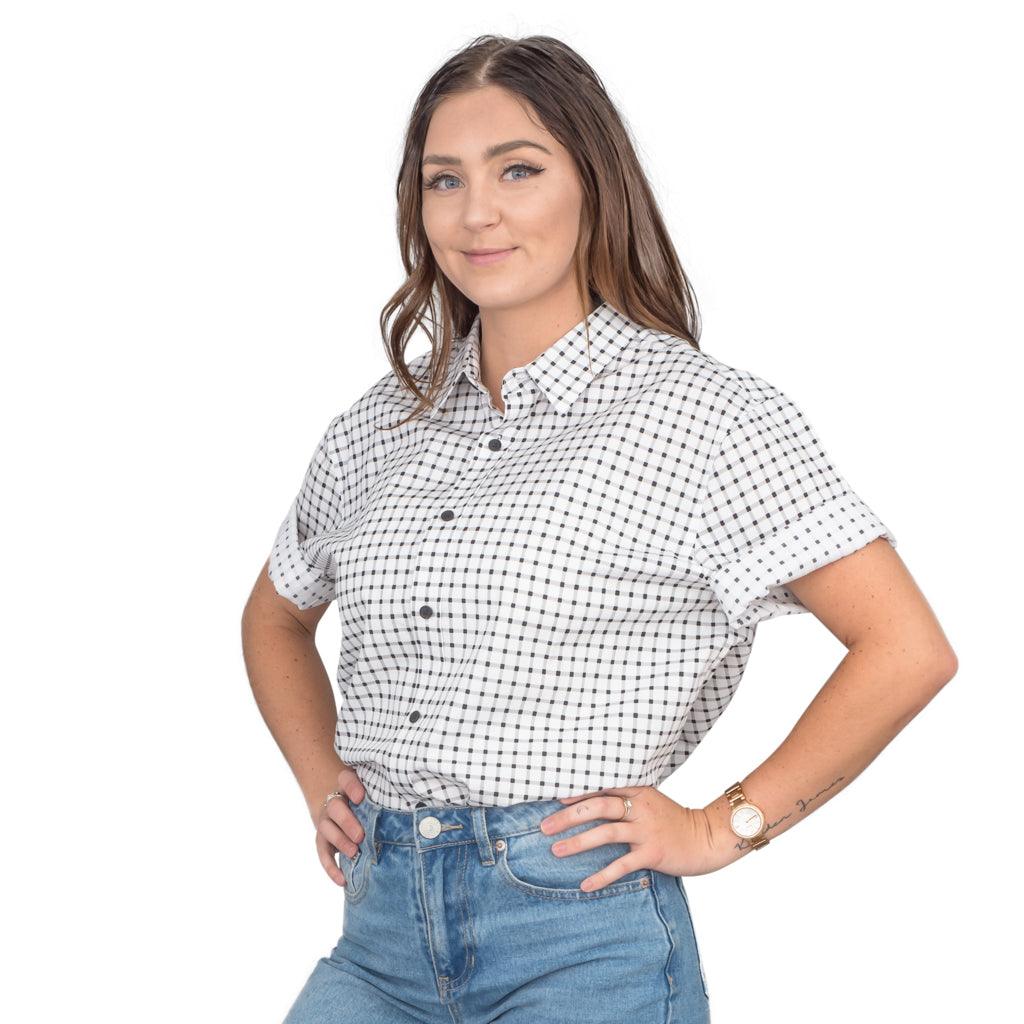 Marty McFly Halloween Costume Button Up Shirt - TVStoreOnline