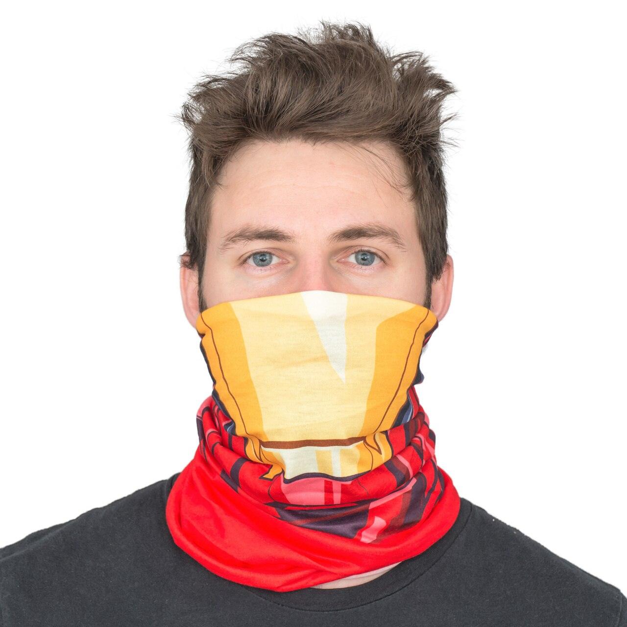 Marvel Iron Man Multi-Purpose Neck Gaiter Scarf Bandana