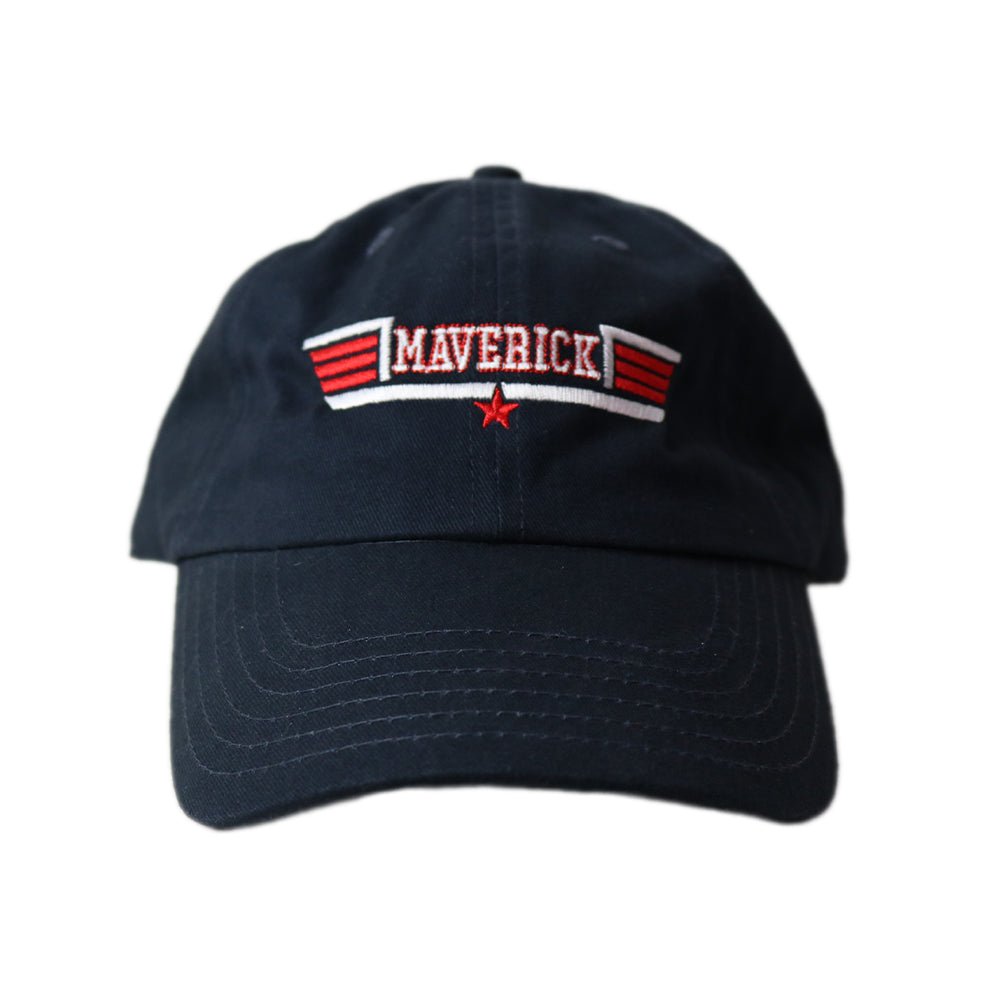 Maverick Navy Ajustable Baseball Hat - TVStoreOnline
