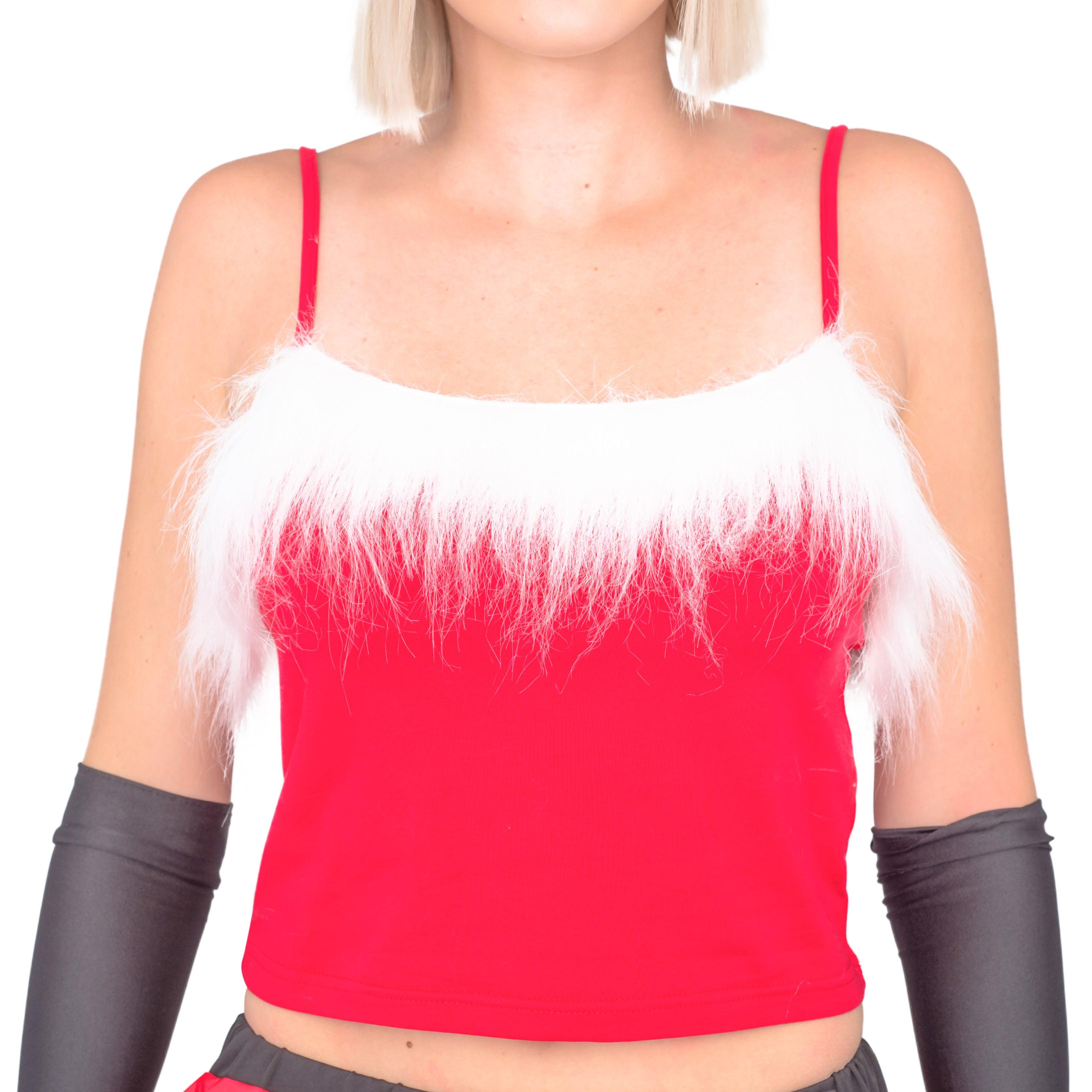 Mean Girls Jingle Bell Santa Claus Halloween Costume Set - TVStoreOnline