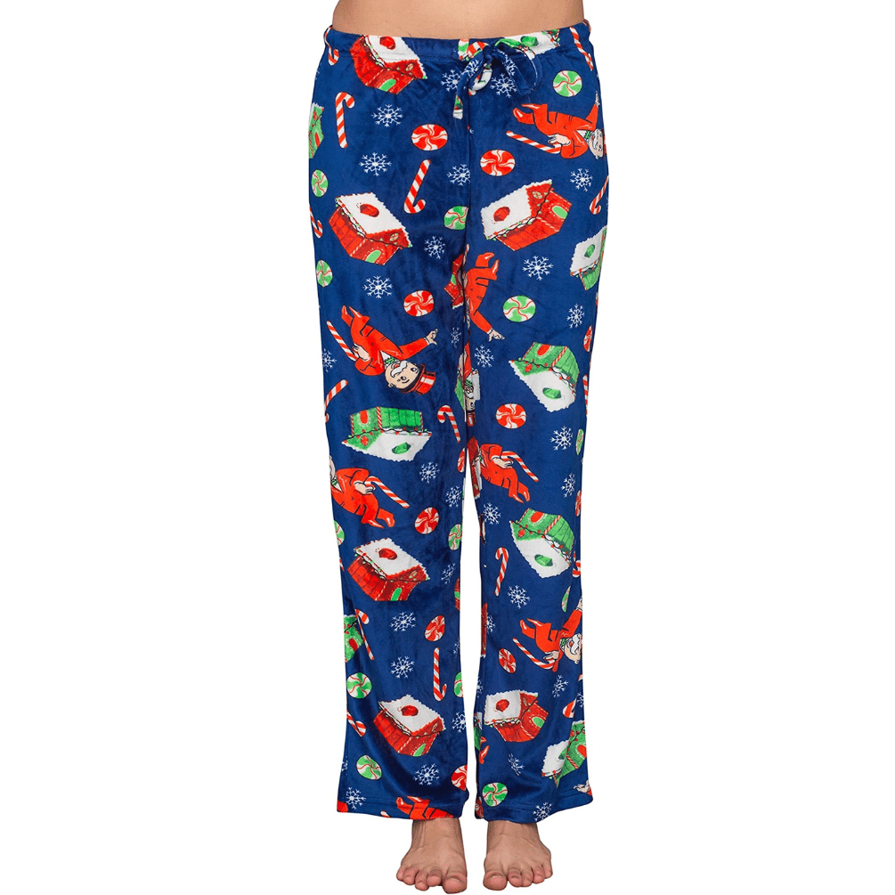 Monopoly Man Women's Navy Lounge Pants - TVStoreOnline