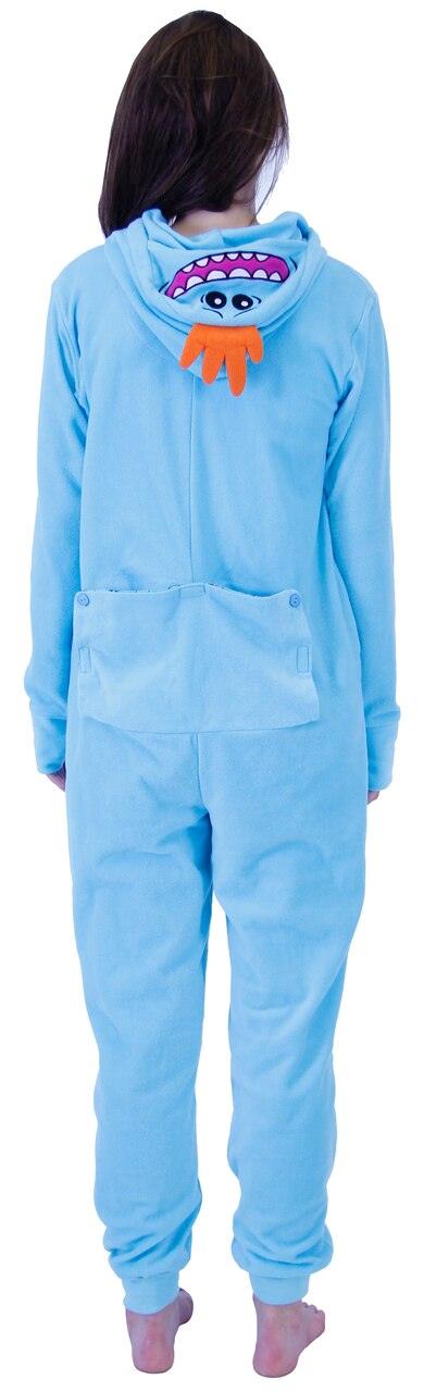 Mr. Meeseeks Onesie with Butt Flap-tvso