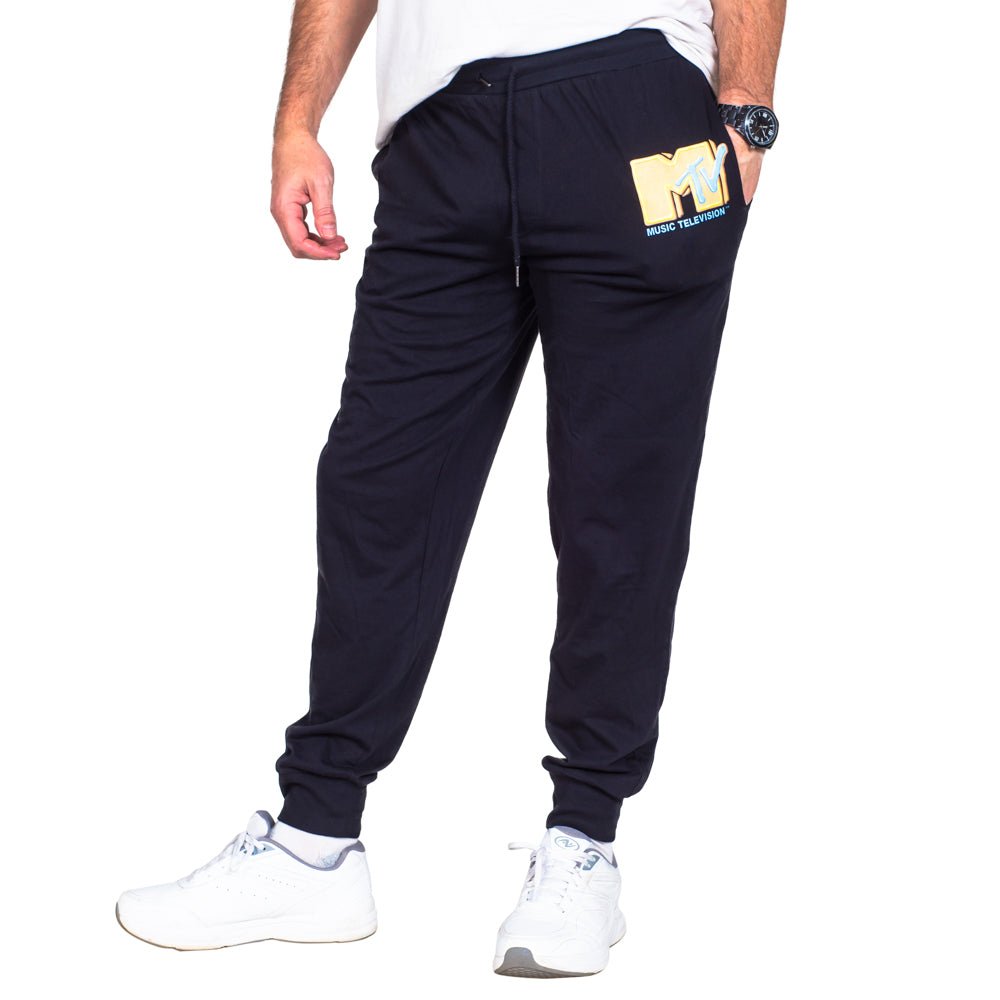 MTV Music Television Adult Unisex Everyday Cotton Jogger Pants - TVStoreOnline