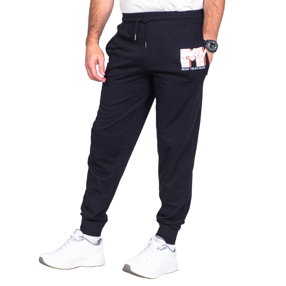 MTV Music Television Adult Unisex Everyday Cotton Jogger Pants - TVStoreOnline