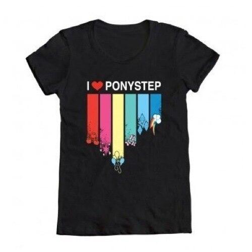 My Little Pony I Heart Ponystep Juniors T-Shirt-tvso